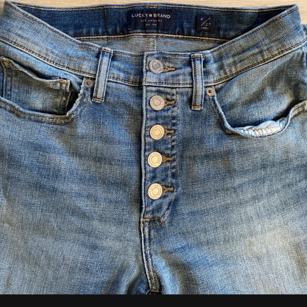 LUCKY BRAND HIGH RISE SKINNY BRIDGETTE size 4/27